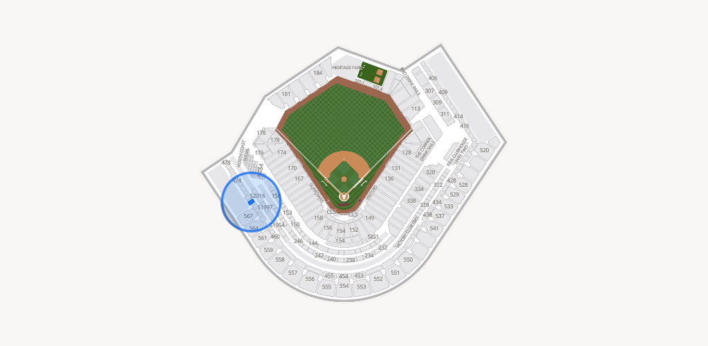 Progressive Field Seating Chart