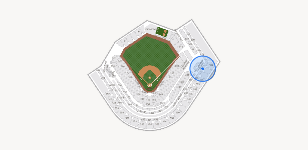 Progressive Field Seating Chart