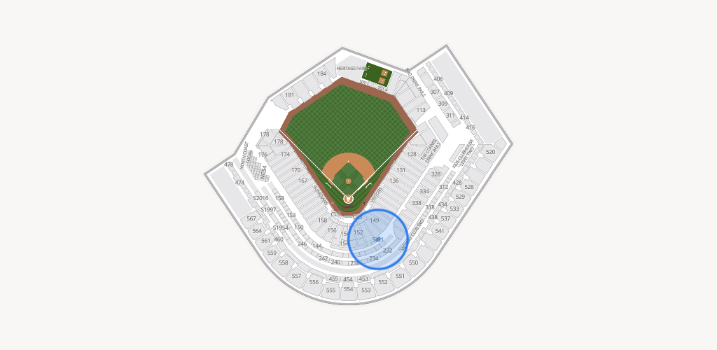 Progressive Field Seating Chart