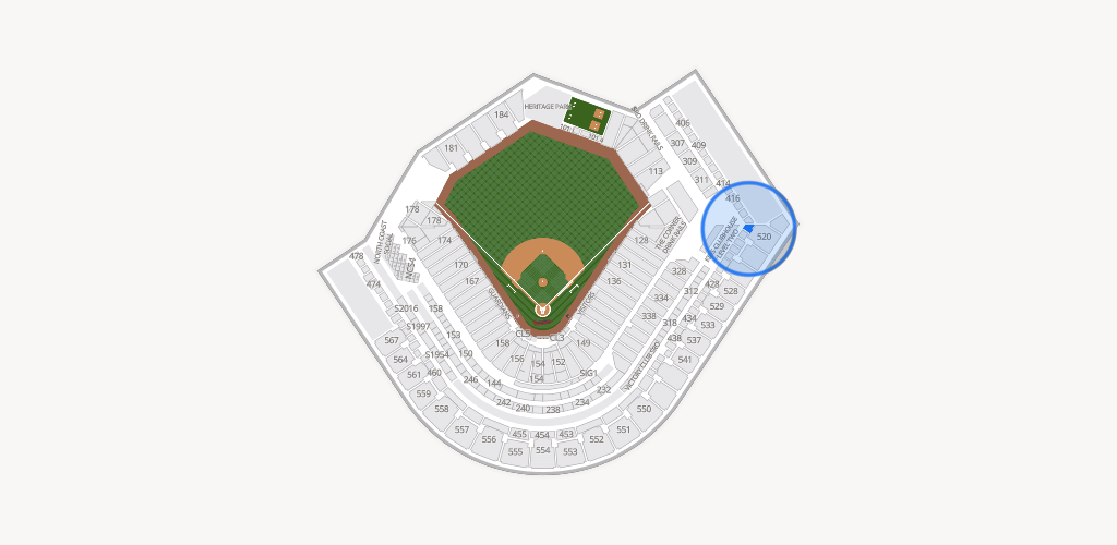 Progressive Field Seating Chart