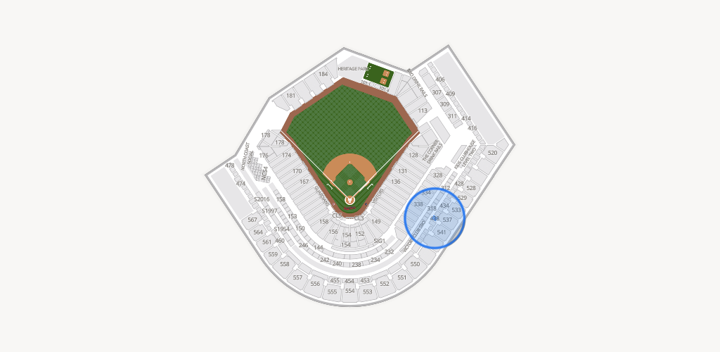 Progressive Field Seating Chart