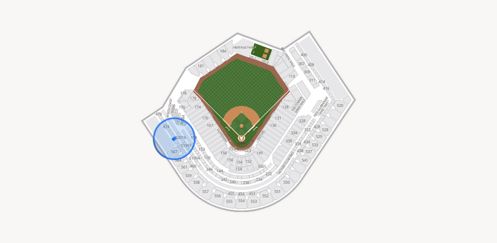 Progressive Field Seating Chart
