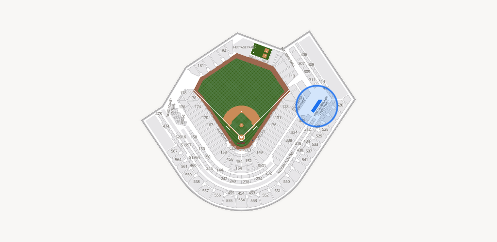Progressive Field Seating Chart