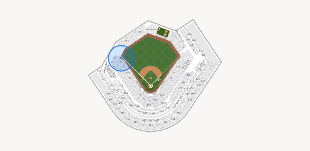 Progressive Field Seating Chart