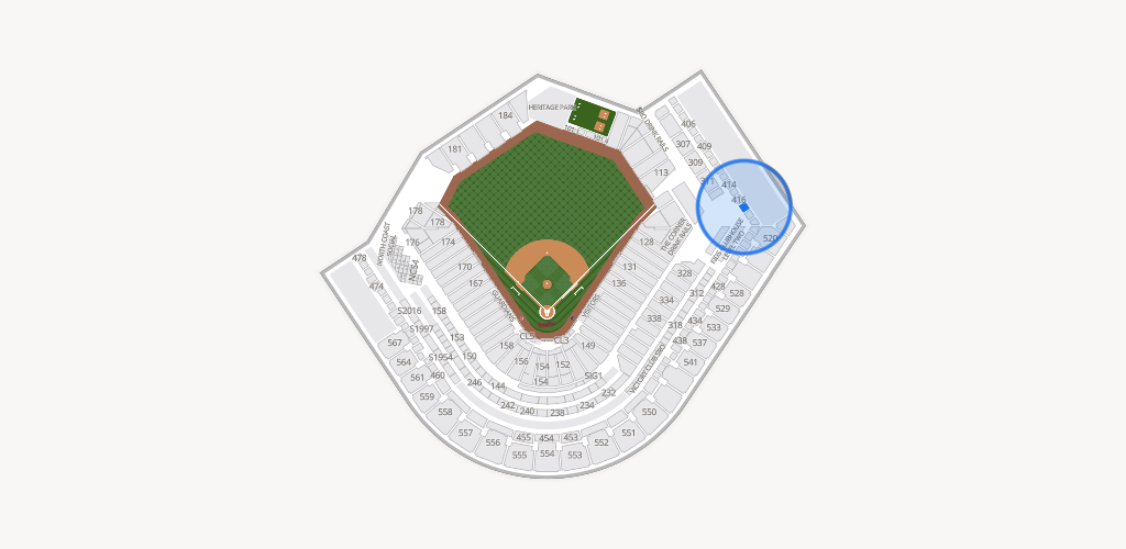 Progressive Field Seating Chart