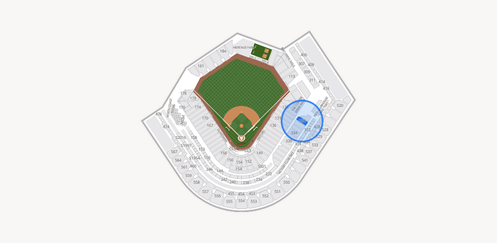Progressive Field Seating Chart