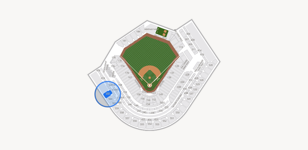 Progressive Field Seating Chart