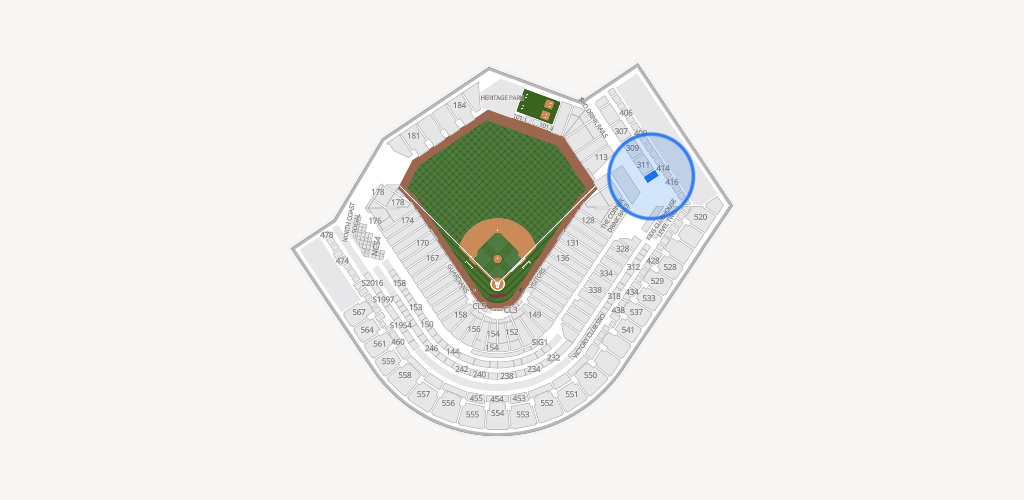 Progressive Field Seating Chart