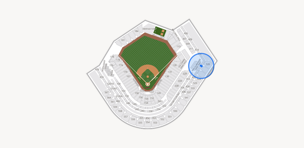 Progressive Field Seating Chart