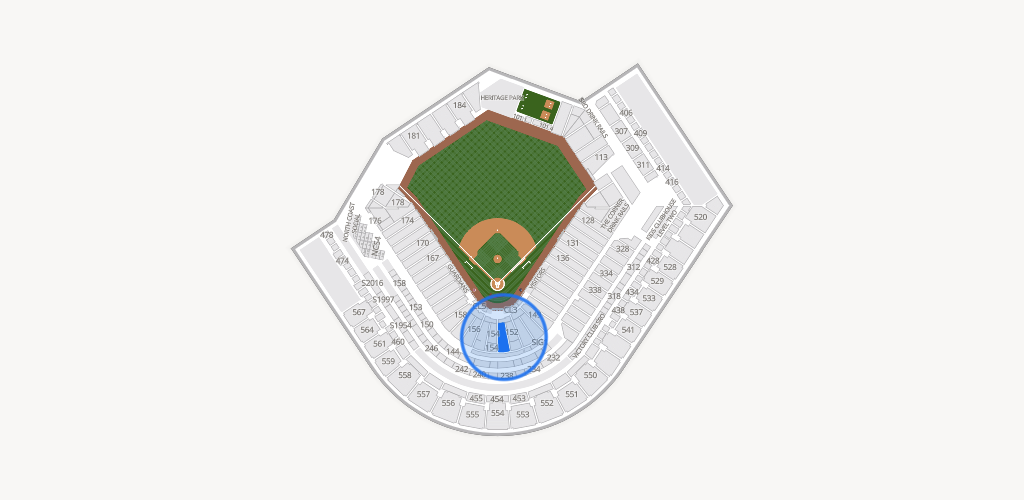 Progressive Field Seating Chart
