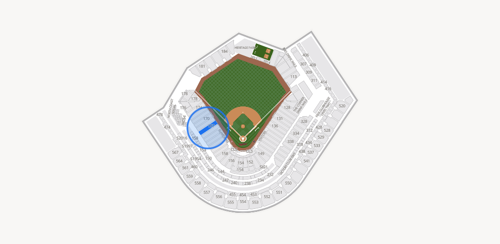 Progressive Field Seating Chart