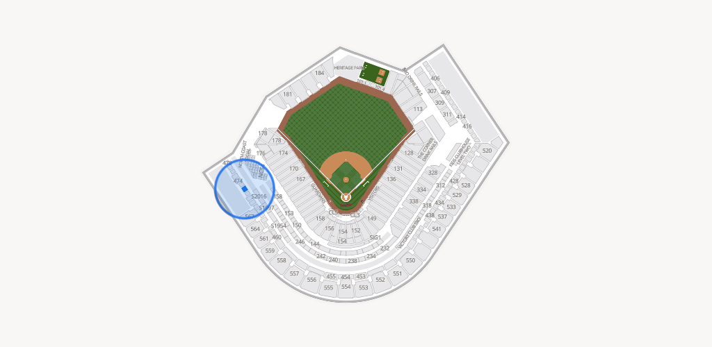 Progressive Field Seating Chart