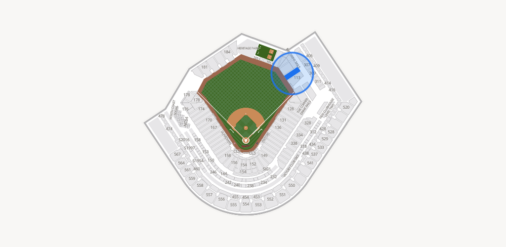 Progressive Field Seating Chart