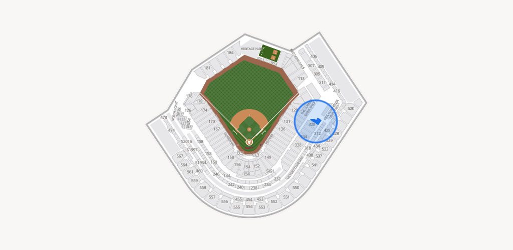 Progressive Field Seating Chart