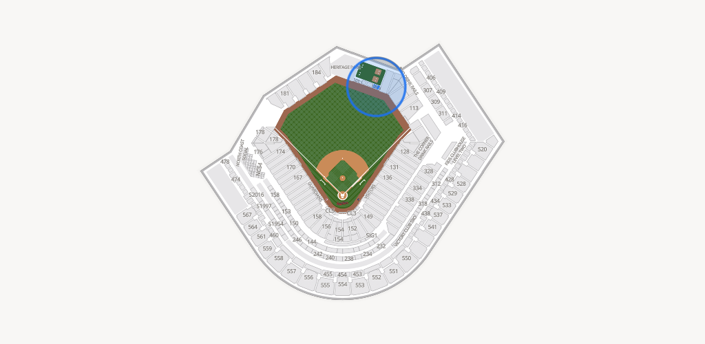 Progressive Field Seating Chart