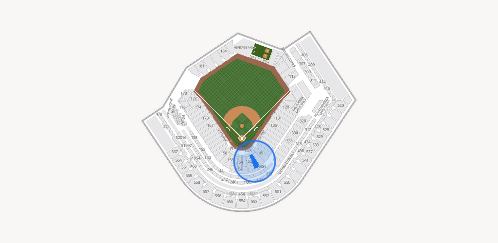 Progressive Field Seating Chart