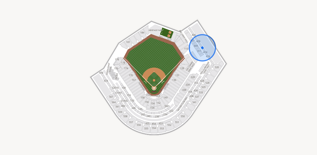 Progressive Field Seating Chart