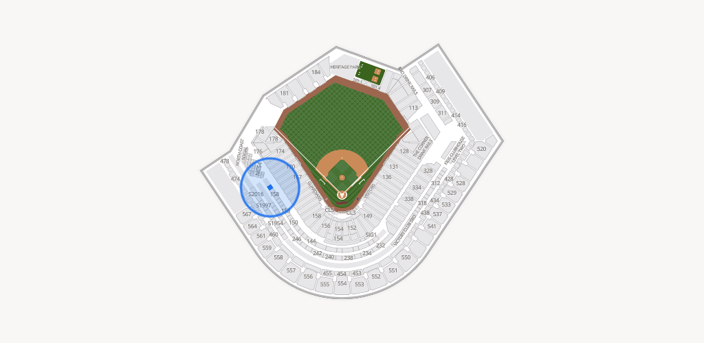 Progressive Field Seating Chart