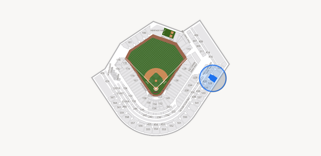 Progressive Field Seating Chart