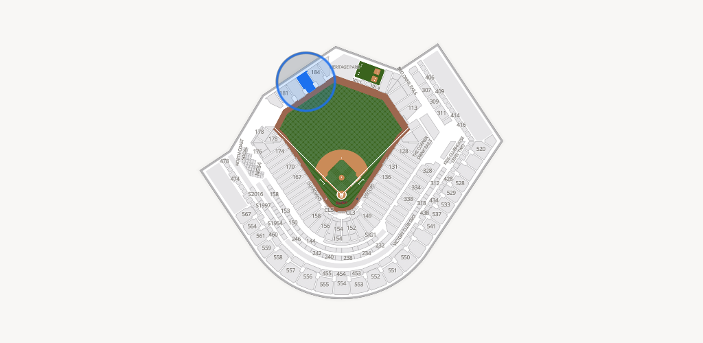 Progressive Field Seating Chart
