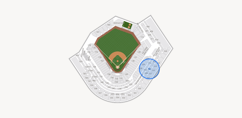 Progressive Field Seating Chart
