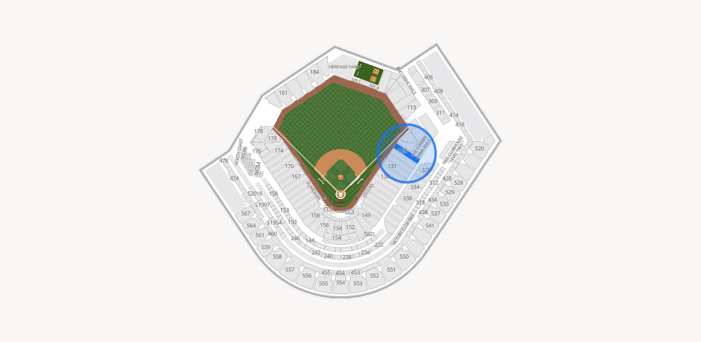 Progressive Field Seating Chart