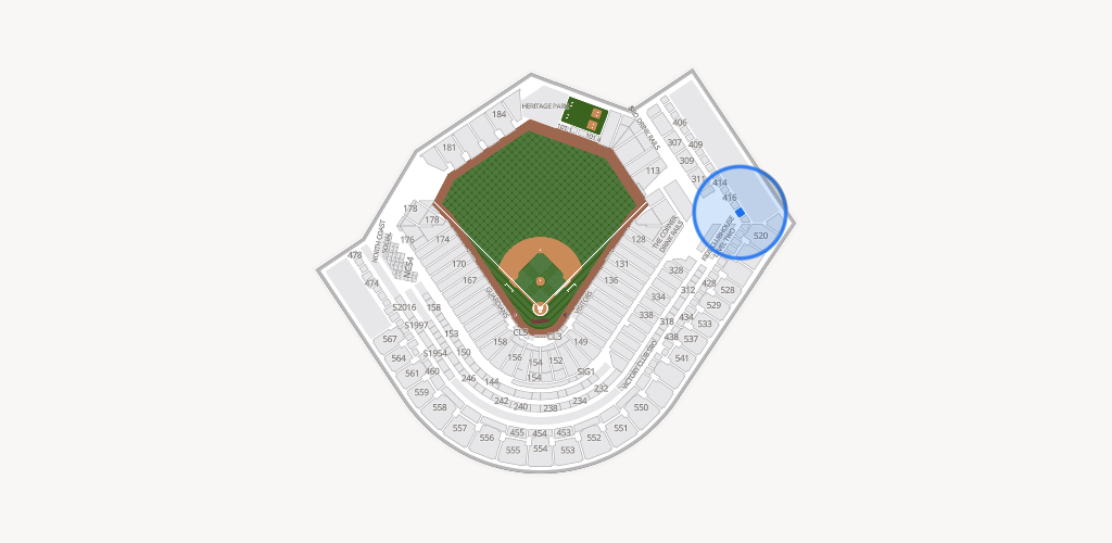 Progressive Field Seating Chart