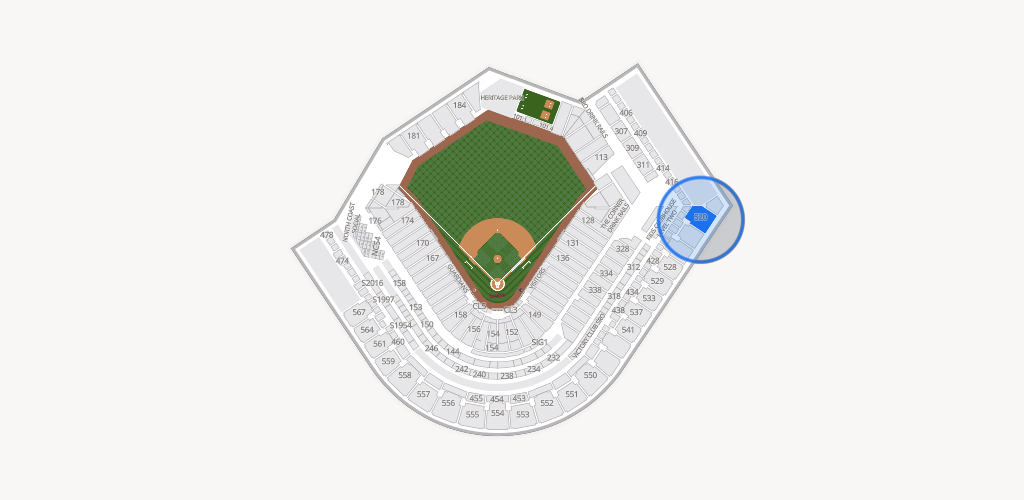 Progressive Field Seating Chart