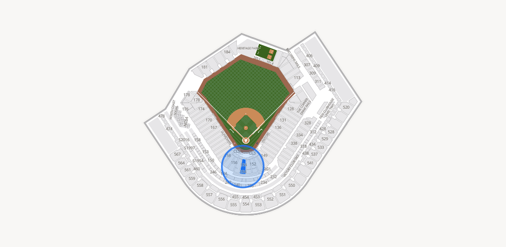 Progressive Field Seating Chart