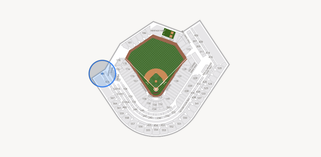 Progressive Field Seating Chart