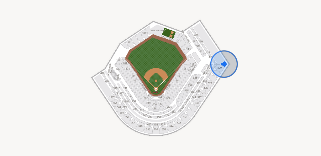 Progressive Field Seating Chart