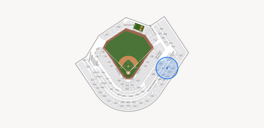 Progressive Field Seating Chart