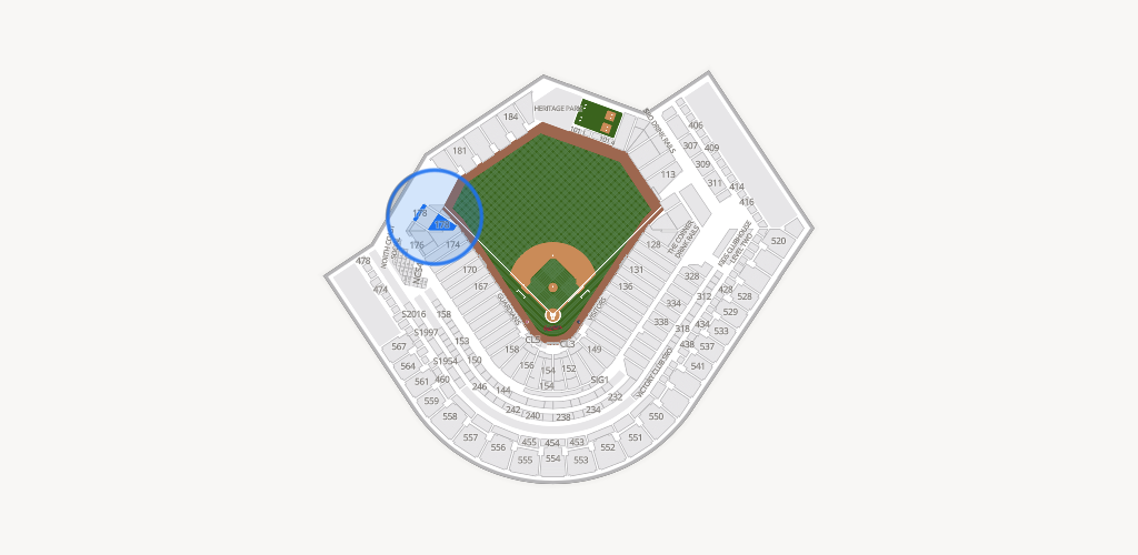 Progressive Field Seating Chart