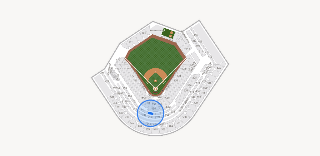 Progressive Field Seating Chart