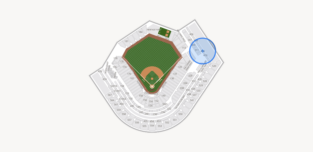 Progressive Field Seating Chart