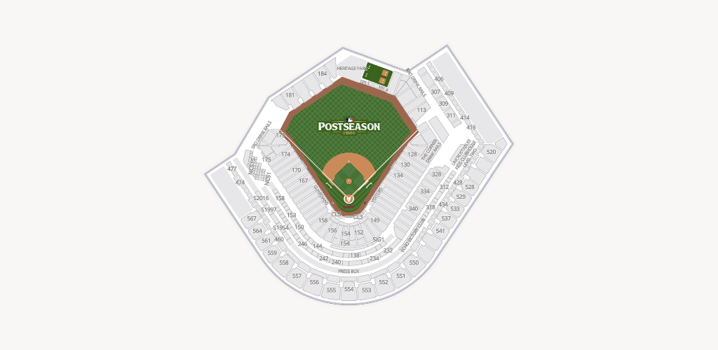Progressive Field Seating Chart