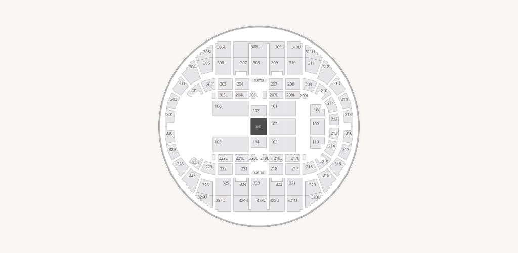 Propst Arena at the Von Braun Center Seating Chart