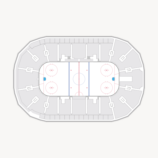 Prospera Place seating chart