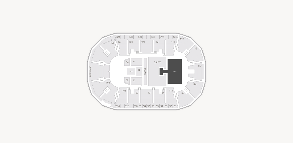 Prospera Place Seating Chart