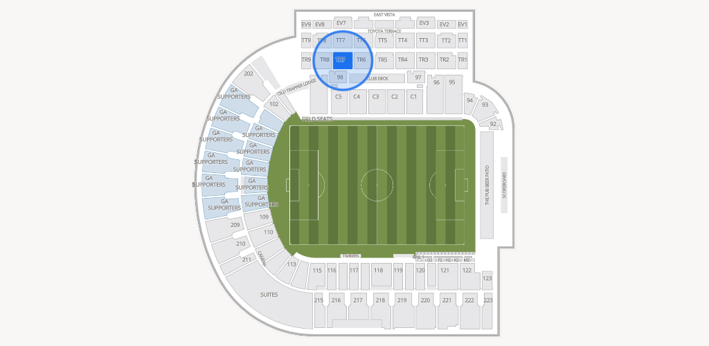Providence Park Seating Chart