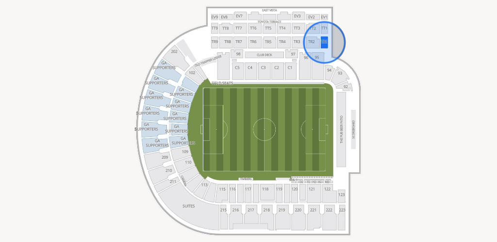 Providence Park Seating Chart