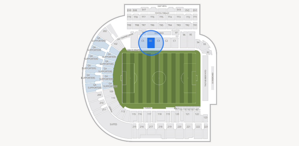 Providence Park Seating Chart
