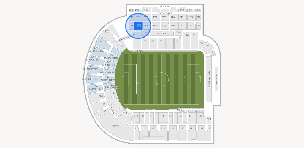 Providence Park Seating Chart