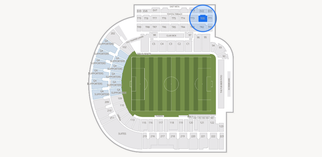 Providence Park Seating Chart
