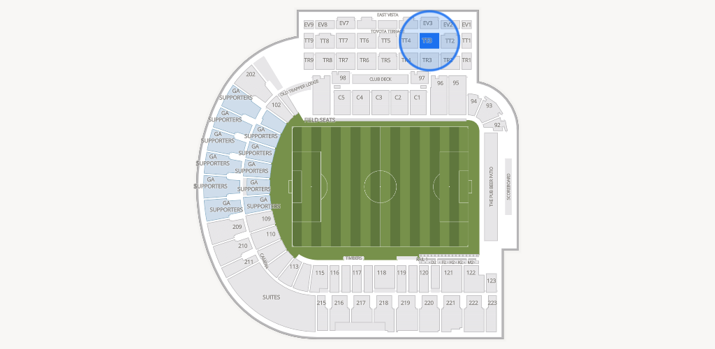 Providence Park Seating Chart