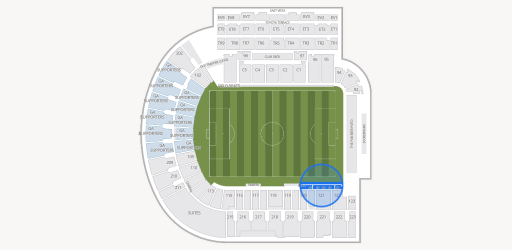 Providence Park Seating Chart