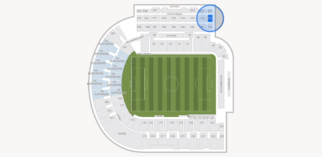 Providence Park Seating Chart
