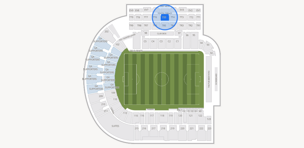 Providence Park Seating Chart