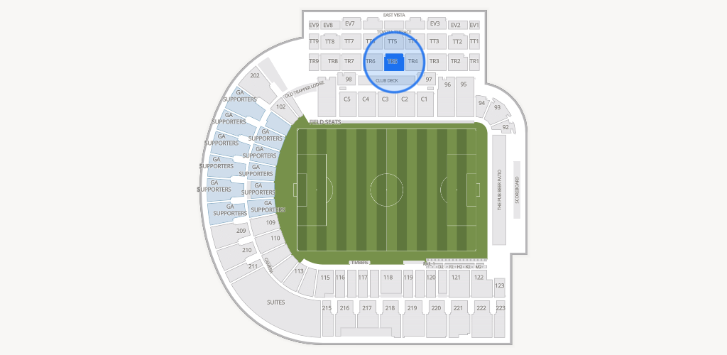 Providence Park Seating Chart