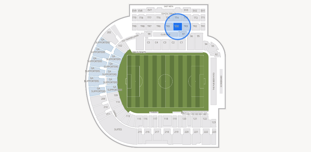 Providence Park Seating Chart
